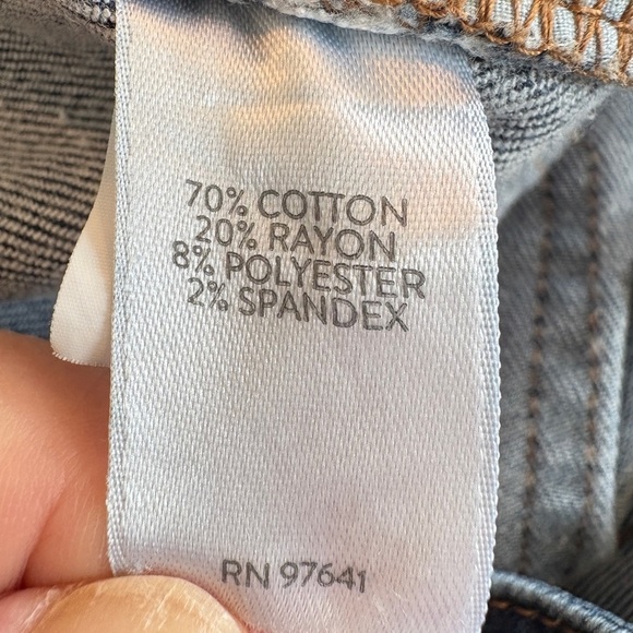 J.Jill Women's Bootcut High Rise Blue Denim Jeans sz 14 - Picture 11 of 12